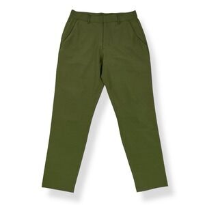 Fabletics The Only Pant Mens Medium 29x28.5‎ Green Slim Performance Stretch